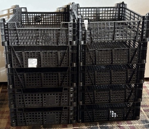 Mushroom crates stackable - crates,