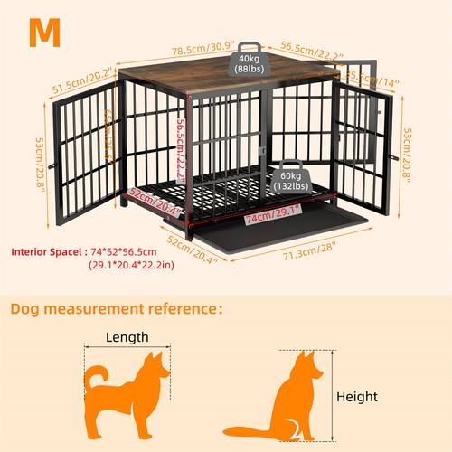 Thicken tube dog crate wooden - thicken,