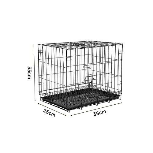 Metal wire dog crate - metal, 2