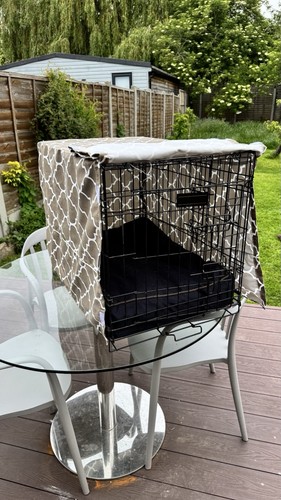 Dog crate foldable including - dog,