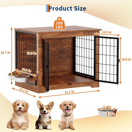 Dog cage pet crate kennel - dog,
