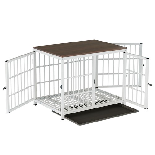 Wooden style spacious dog - style,
