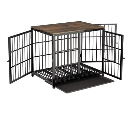Large dog crate furniture - furniture, with