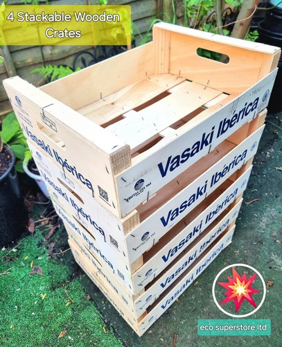 Large wooden stackable - large,